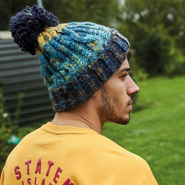 Corkscrew PomPom Beanie - Lowgravityclimbing - Low Gravity Co Climbing Chalk