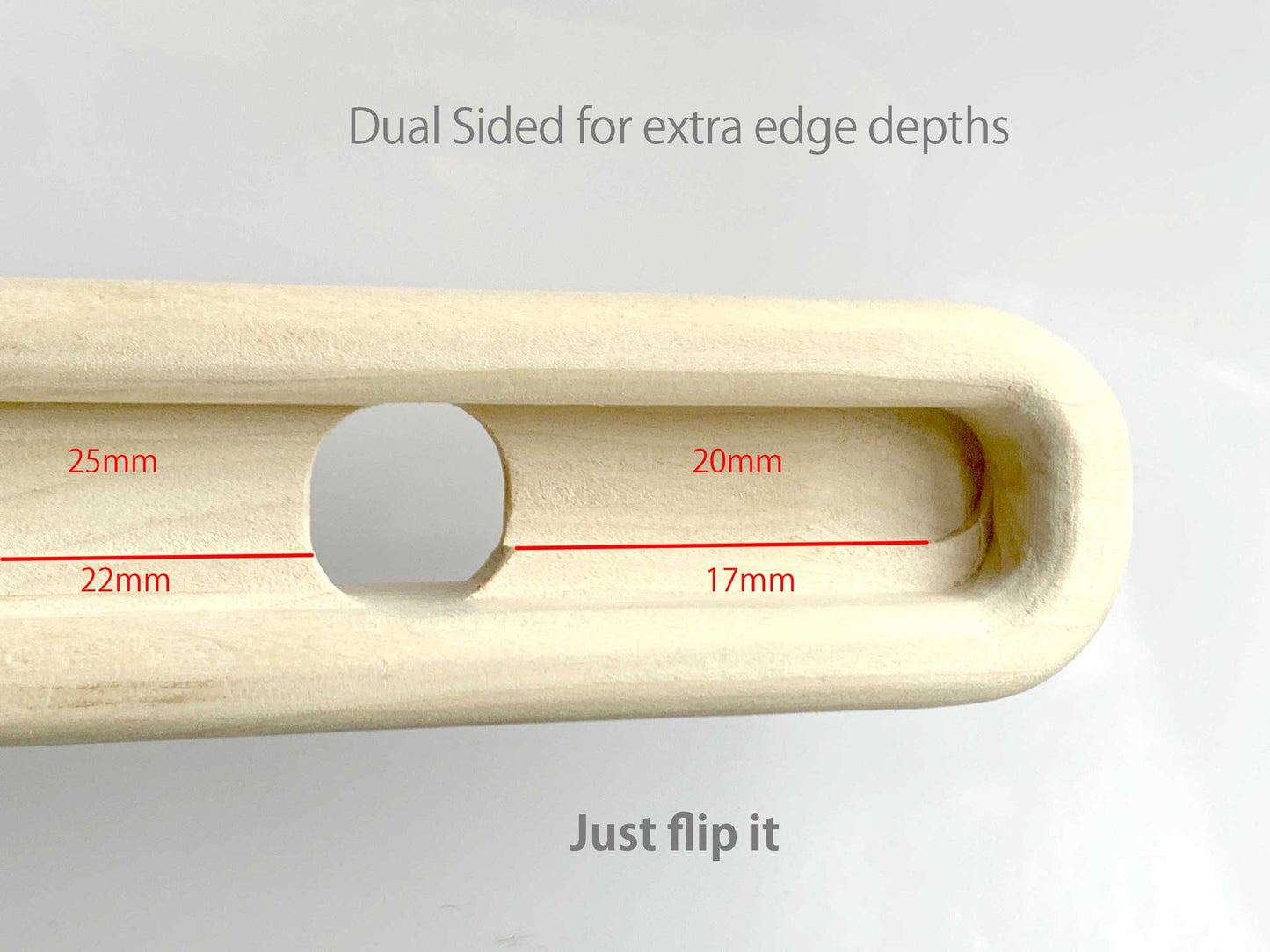 DecaDual™ | Adjustable Angle Portable Hangboard Climbing Training Board Rock Climbing Gift | 8mm-35mm Edges