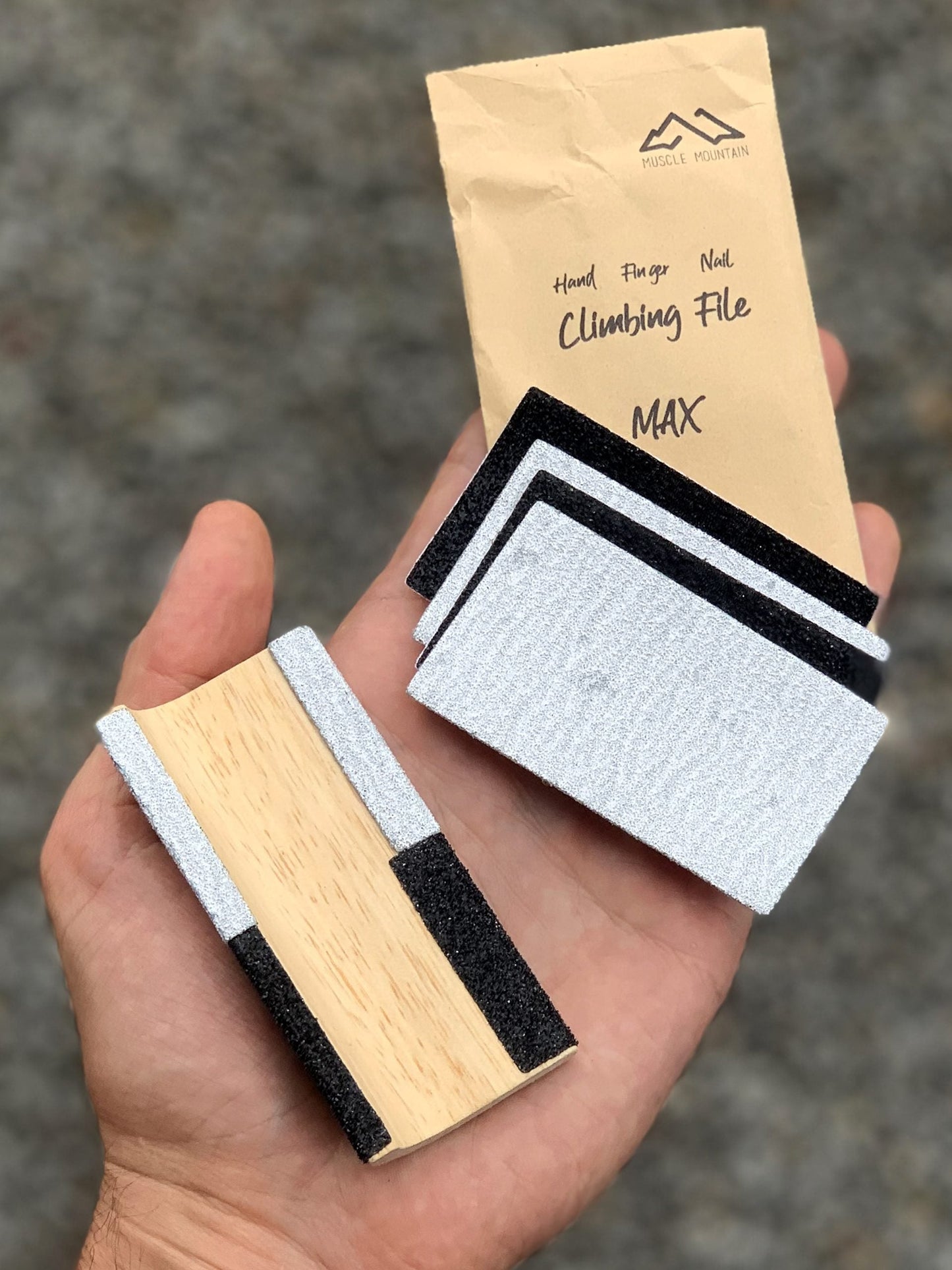 SkinSmooth™ Callus File Set | Hand File & Foot Sander for Climbers