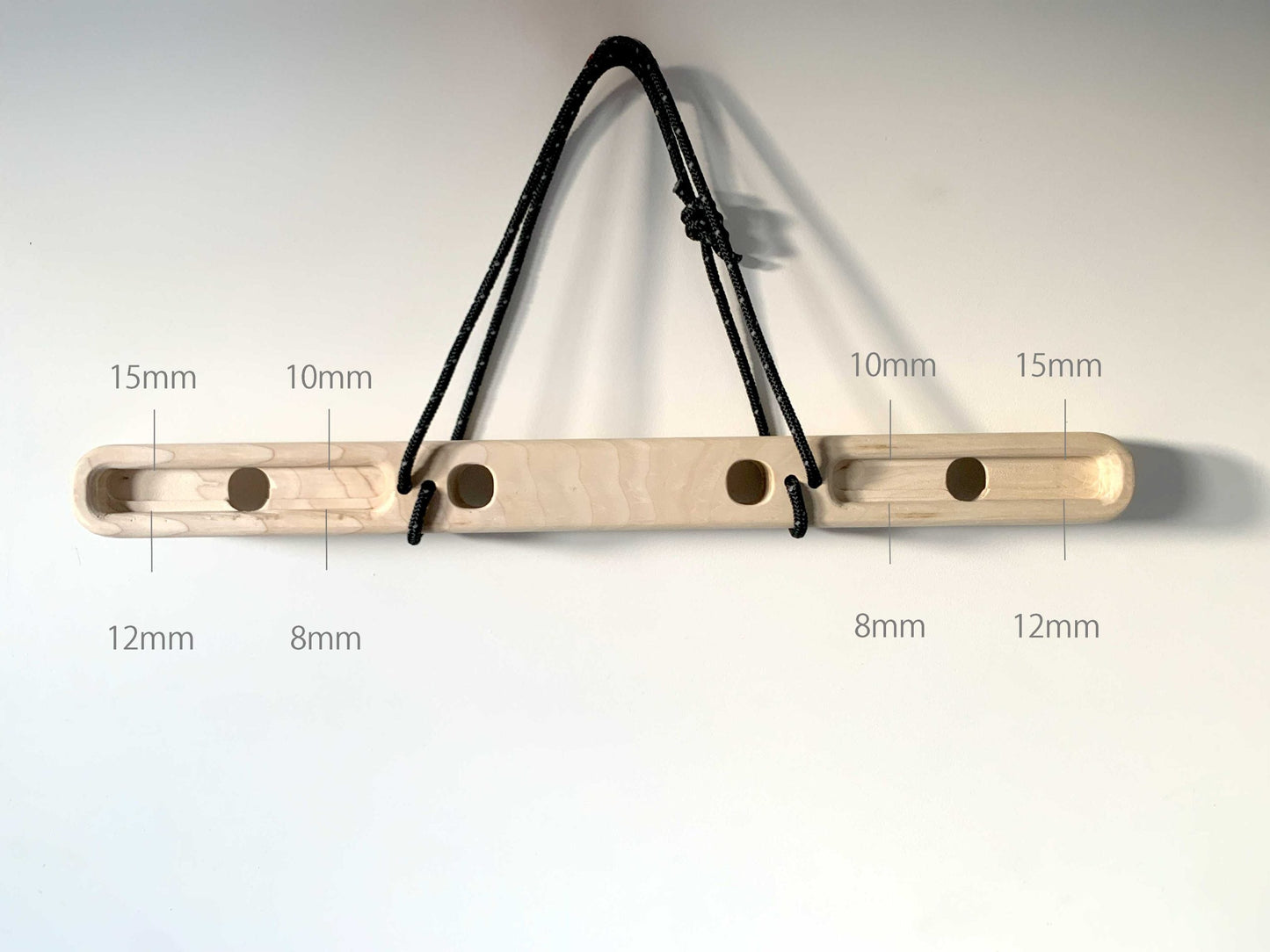 DecaDual™ | Adjustable Angle Portable Hangboard Climbing Training Board Rock Climbing Gift | 8mm-35mm Edges