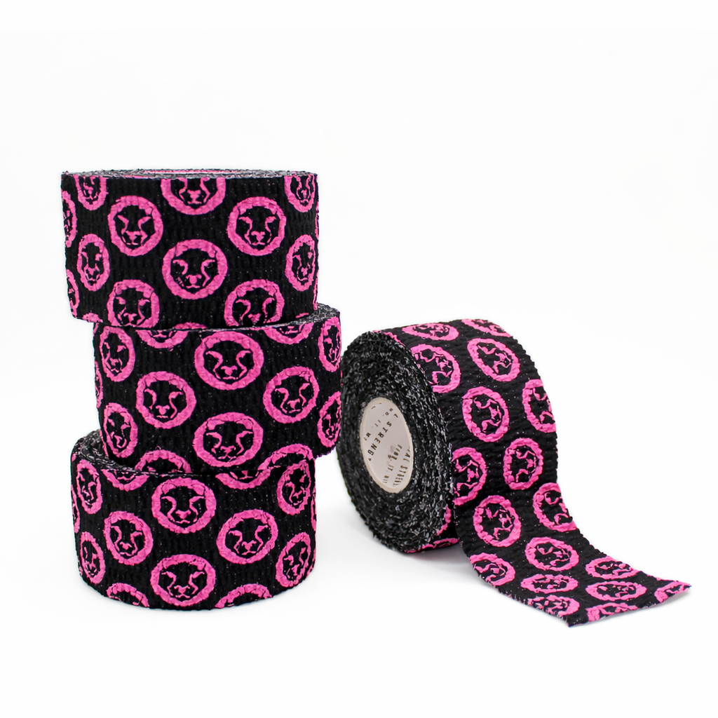 Mammal Tape - 10-Metre - Black/Pink - SPEC 2.0 (4 pack)